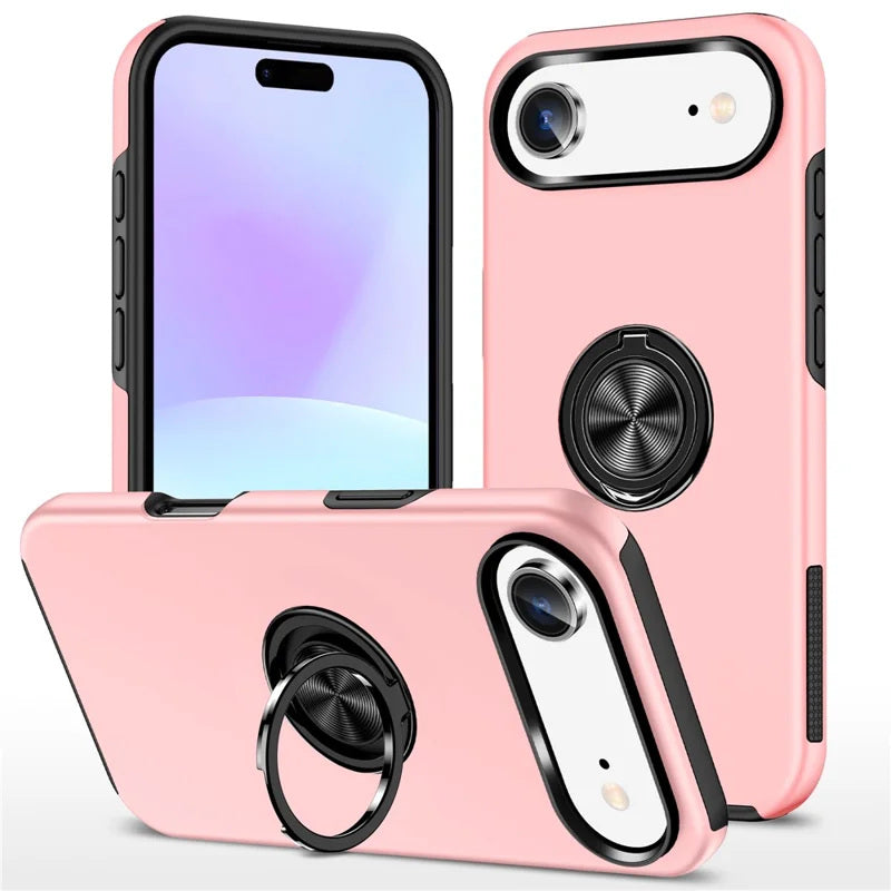 Hybrid Magnetic Invisible Ring Case for iPhone 17 Air Hybrid Magnetic Invisible Ring Case for iPhone 17 Air